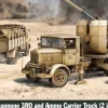 IBG Models 1/72 Lancia 3Ro Autocannone Truck with Ammo Carrier Truck