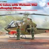 ICM 1/32 Bell AH-1G Cobra with Vietnam War Pilots Model Kit
