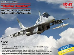 ICM 1/72 Mikoyan MiG-29 Fulcrum 9-13 Radar Hunter Model Kit