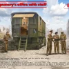 ICM 1/35 Montgomery's Mobile Office with Staff