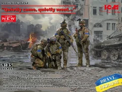 ICM 1/35 "Quietly came, quietly went..." Special Operations Forces of Ukraine Model Figures