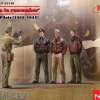 ICM 1/32 WWII USAAF Pilots 1944-1945 Photo to Remember