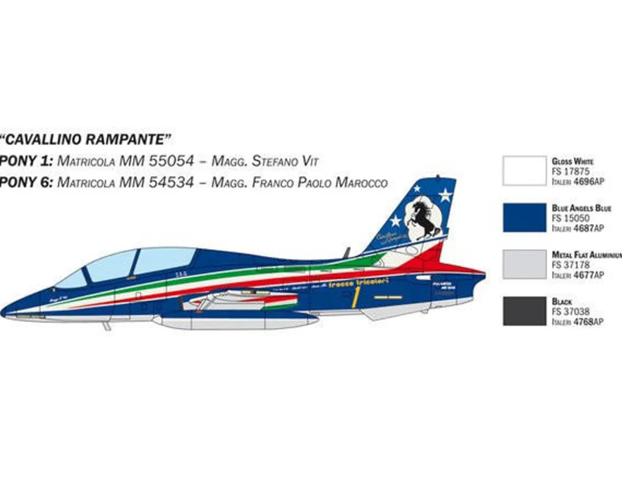 Italeri 1/72 Aermacchi MB-339 60th P.A.N. Anniversary