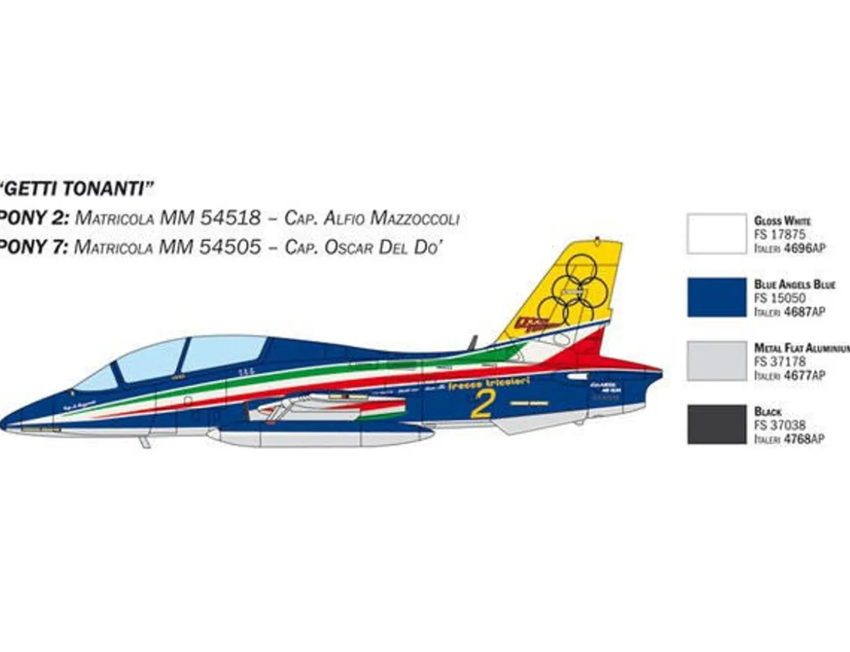 Italeri 1/72 Aermacchi MB-339 60th P.A.N. Anniversary