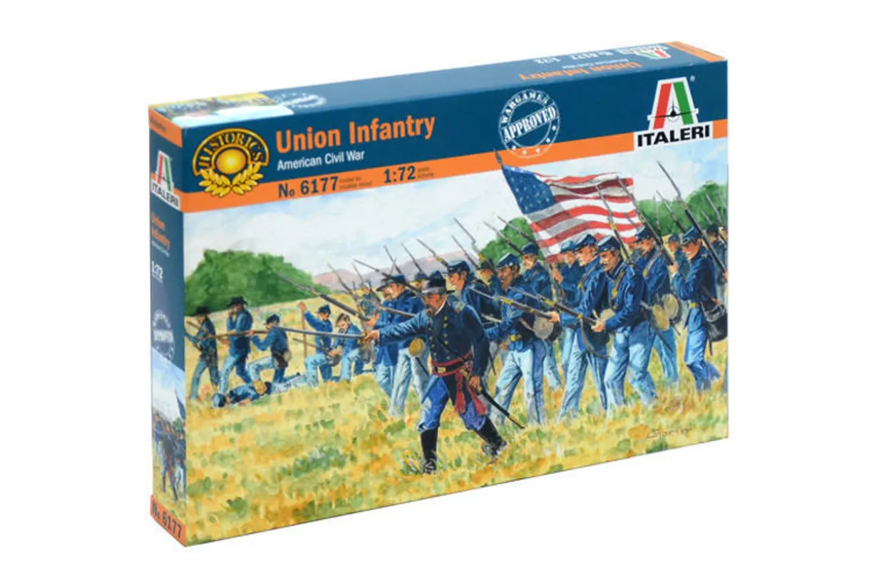 Italeri 1/72 American Civil War Union Infantry