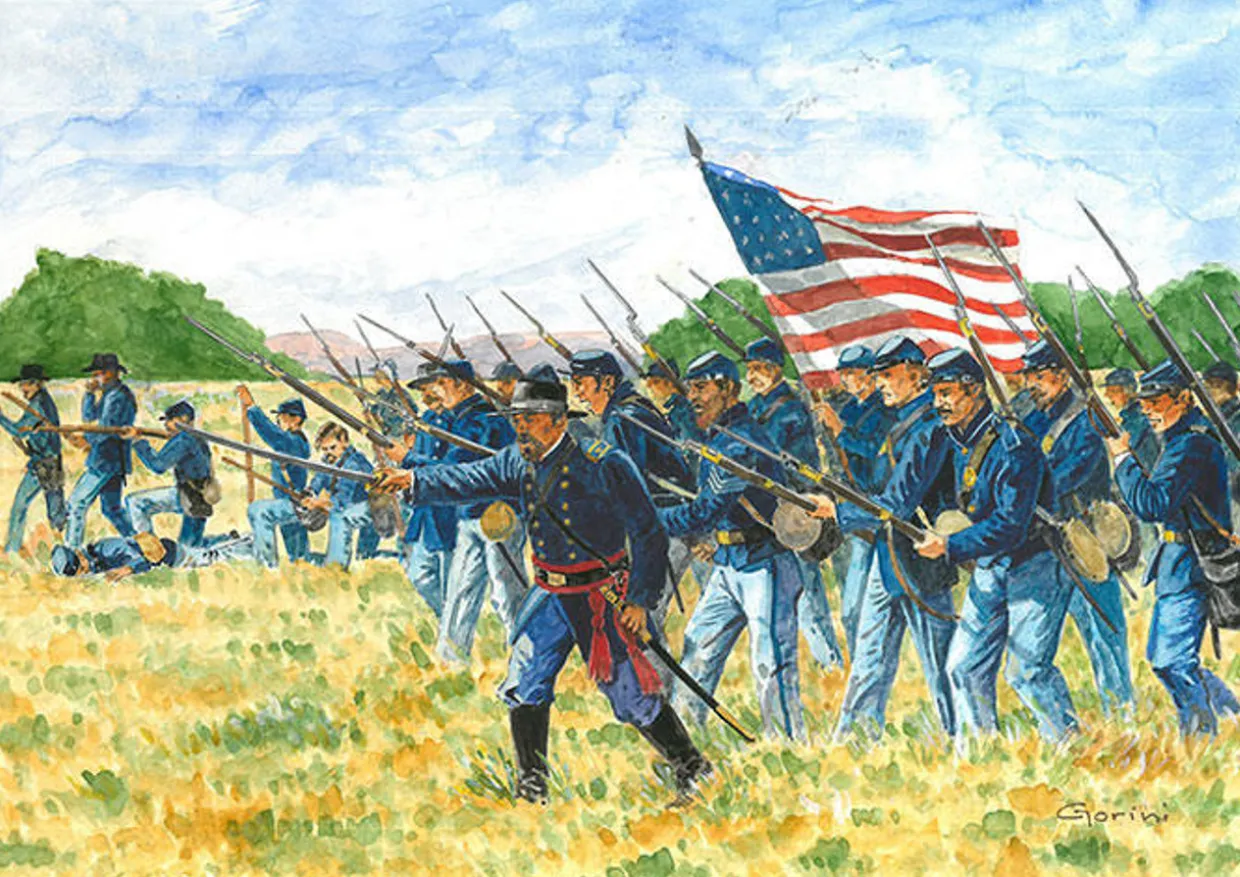 Italeri 1/72 American Civil War Union Infantry