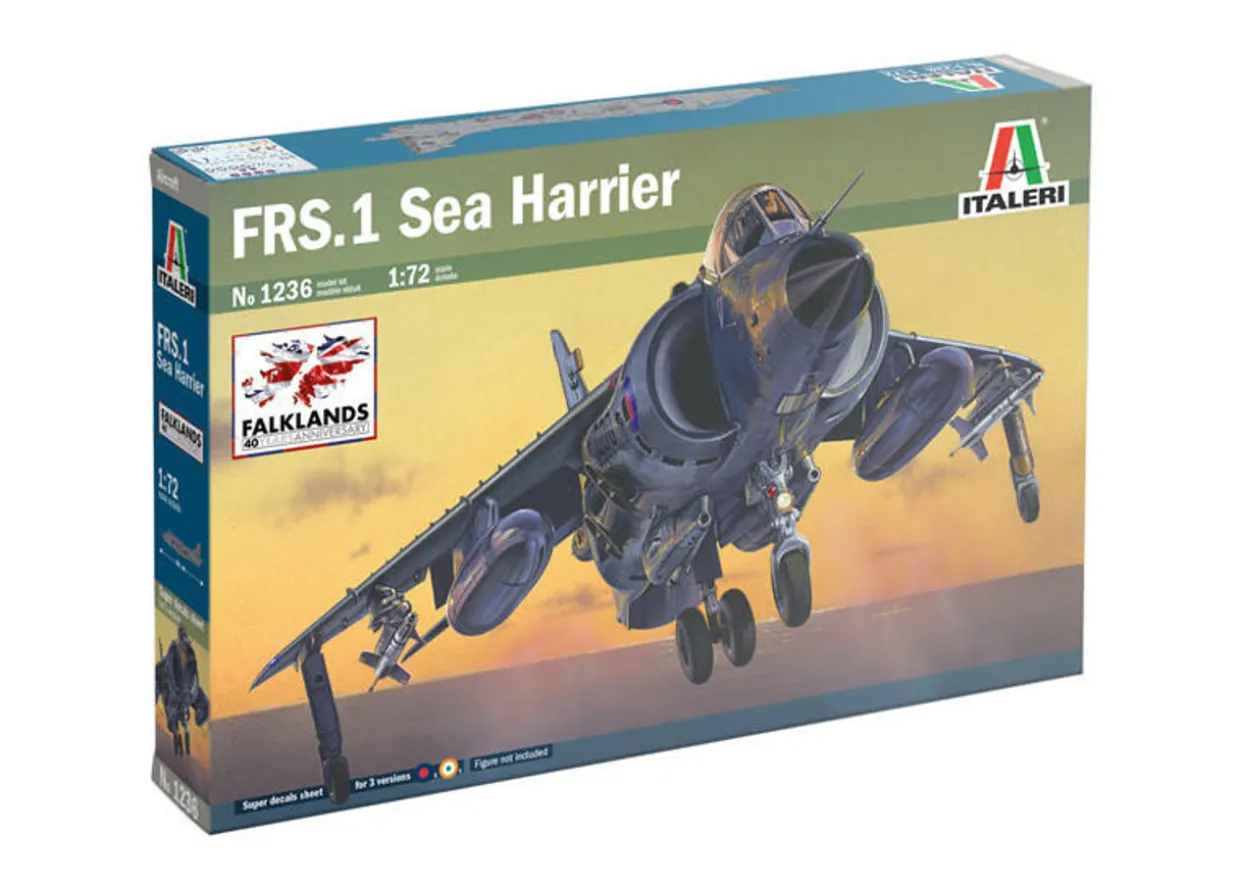 Italeri 1/72 BAE Sea Harrier FRS.1 Falklands Model Kit