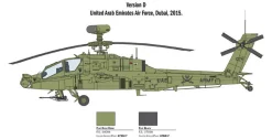 Italeri 1/48 Boeing AH-64D Apache Longbow RAF