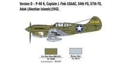 Italeri 1/48 Curtiss P-40E/K Kittyhawk