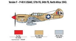 Italeri 1/48 Curtiss P-40E/K Kittyhawk