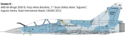 Italeri 1/72 Dassault Mirage 2000B/D