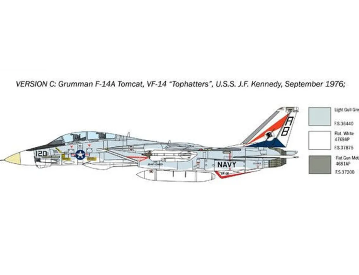 Italeri 1/72 Grumman F-14A Tomcat