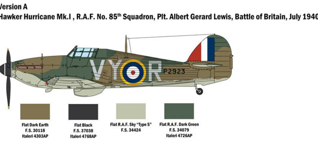Italeri 1/48 Hawker Hurricane Mk.I