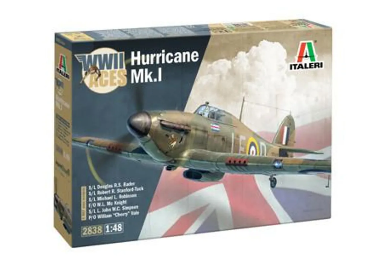 Italeri 1/48 Hawker Hurricane Mk 1 Aces