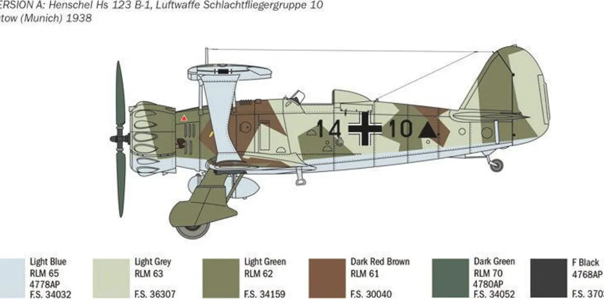 Italeri 1/48 Henschel Hs 123