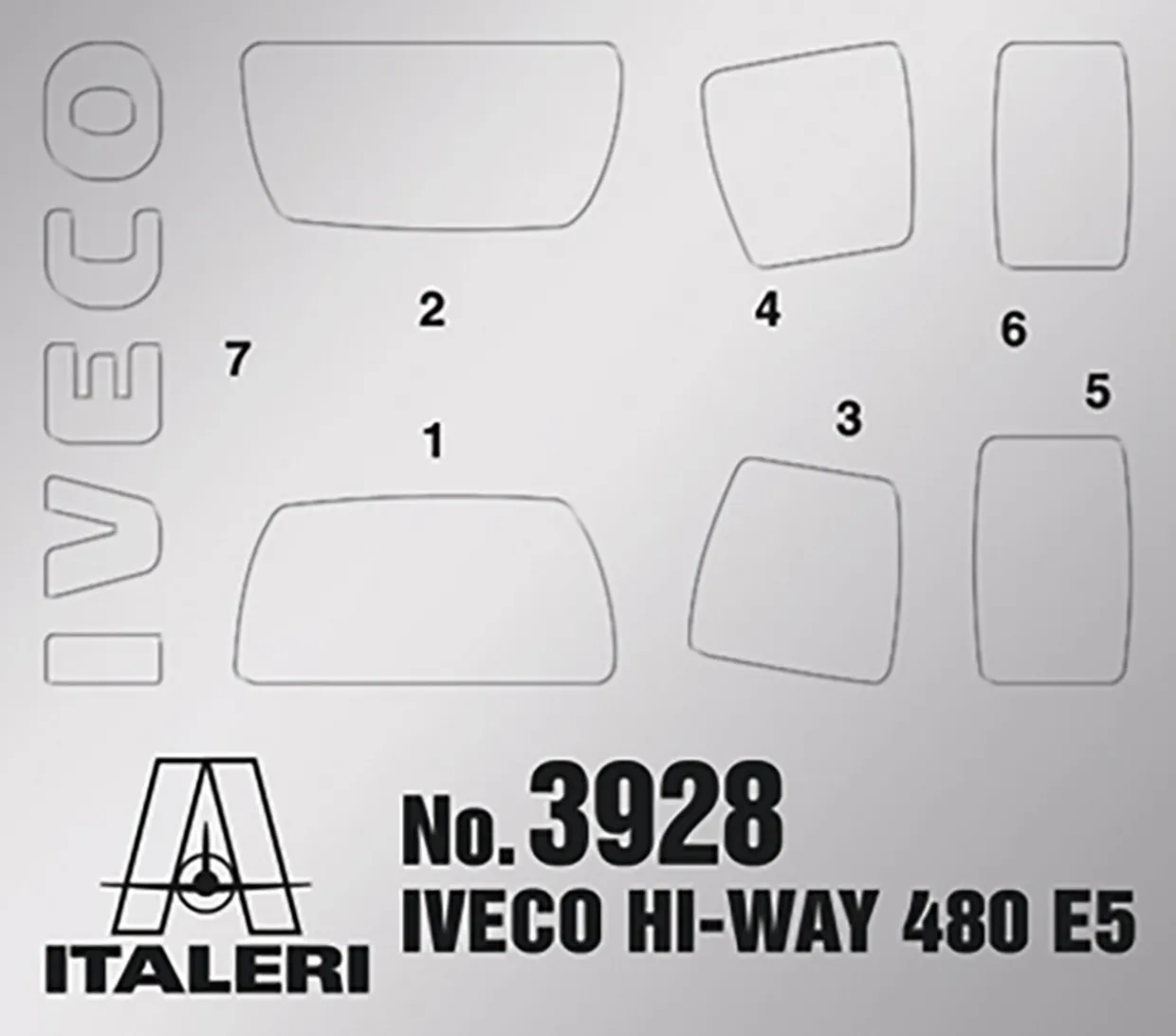 Italeri 1/24 Iveco Hi-Way 480 E5 Low Roof