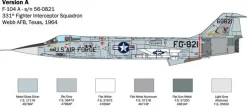 Italeri 1/32 Lockheed F-104 Starfighter A/C