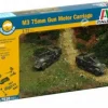 Italeri 1/72 M3 75mm Motor Carriage Fast Assembly Model Kit