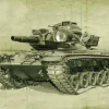 Italeri 1/72 M60A2 MBT Model Kit