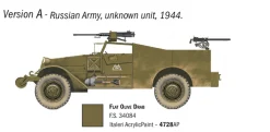 Italeri 1/72 M3A1 Scout Car Model Kit