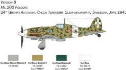 Italeri 1/72 Macchi MC.202 Folgore