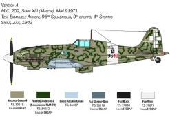 Italeri 1/32 Macchi MC.202 Folgore Model Kit