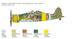 Italeri 1/48 Macchi MC.200 Saetta