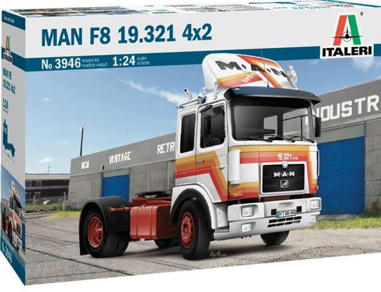 Italeri 1/24 MAN F8 19.321 2 Axle