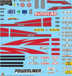 Italeri 1/24 MB SK Eurocab 6x4 RR