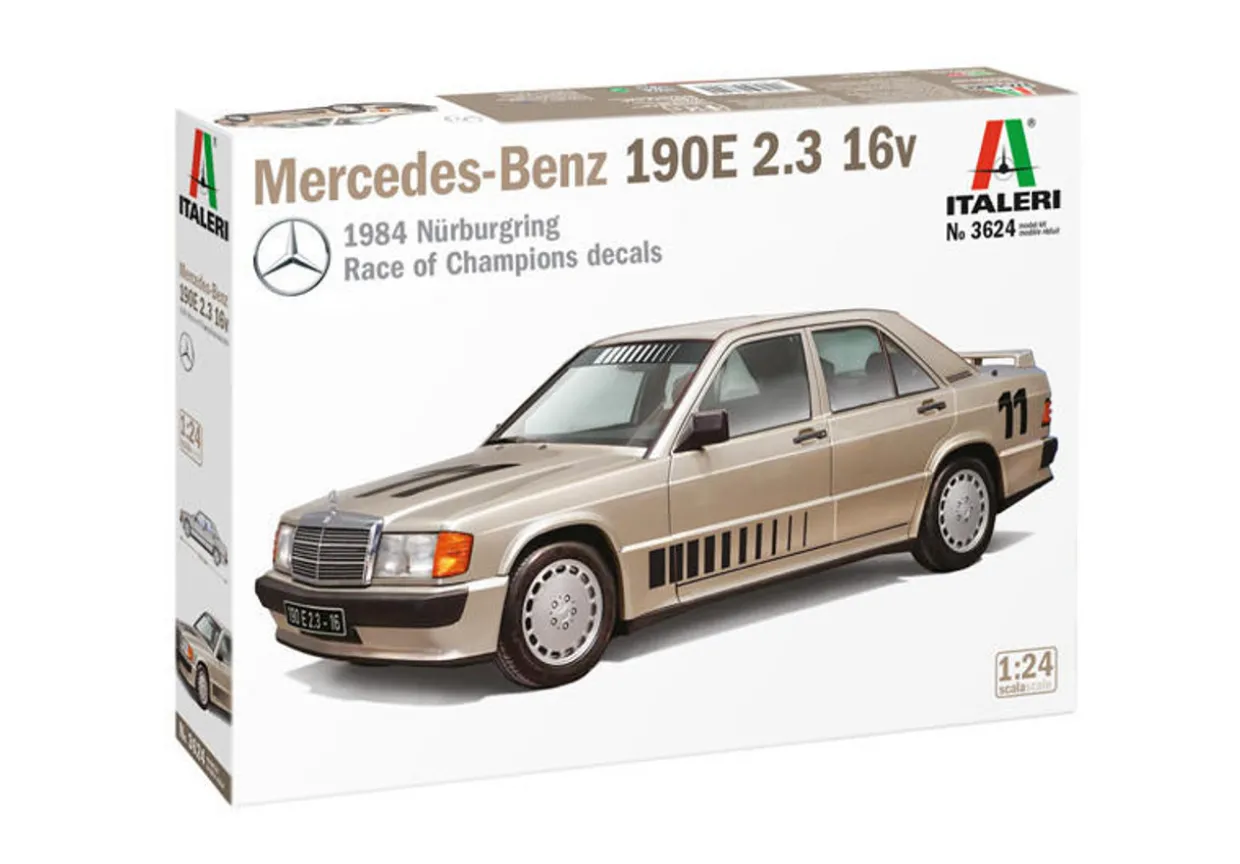 Italeri 1/24 Mercedes 190E 2.3 16V