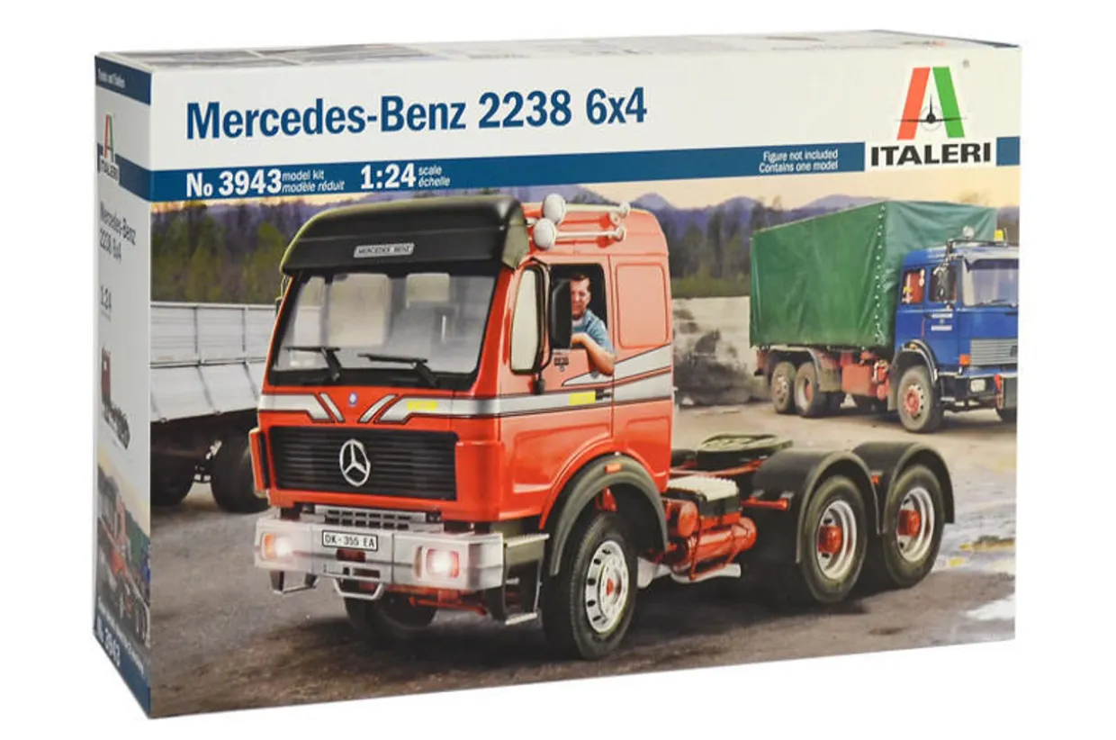 Italeri 1/24 Mercedes-Benz 2238 6x4