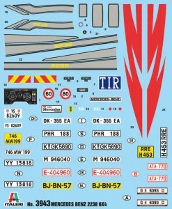 Italeri 1/24 Mercedes-Benz 2238 6x4