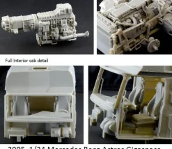 Italeri 1/24 Mercedes-Benz Actros MP4 Gigaspace