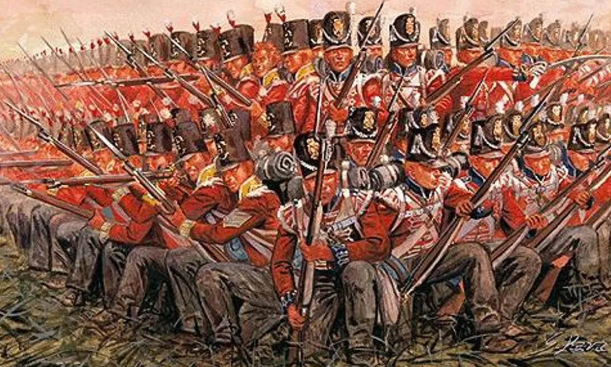 Italeri 1/72 Napoleonic British Infantry 1815