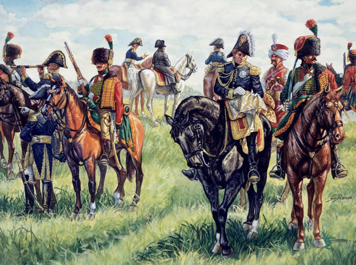 Italeri 1/72 Napoleonic French Imperial General Staff