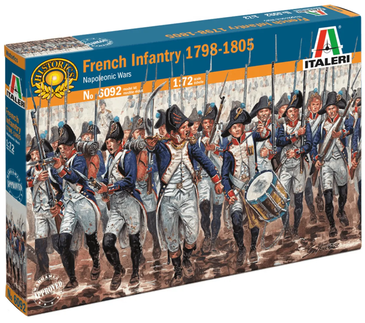 Italeri 1/72 Napoleonic French Infantry 1798-1805