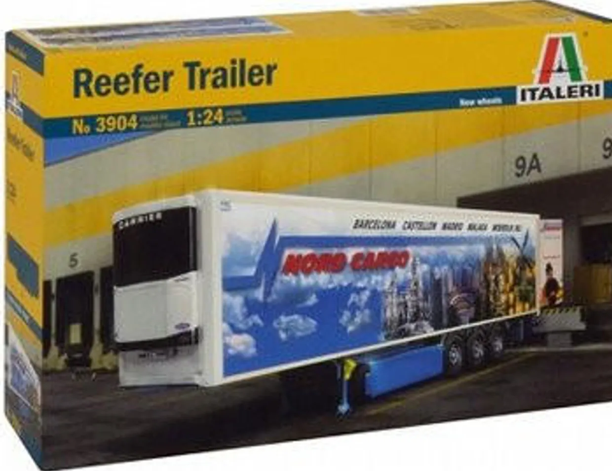 Italeri 1/24 Reefer Trailer Nord Cargo