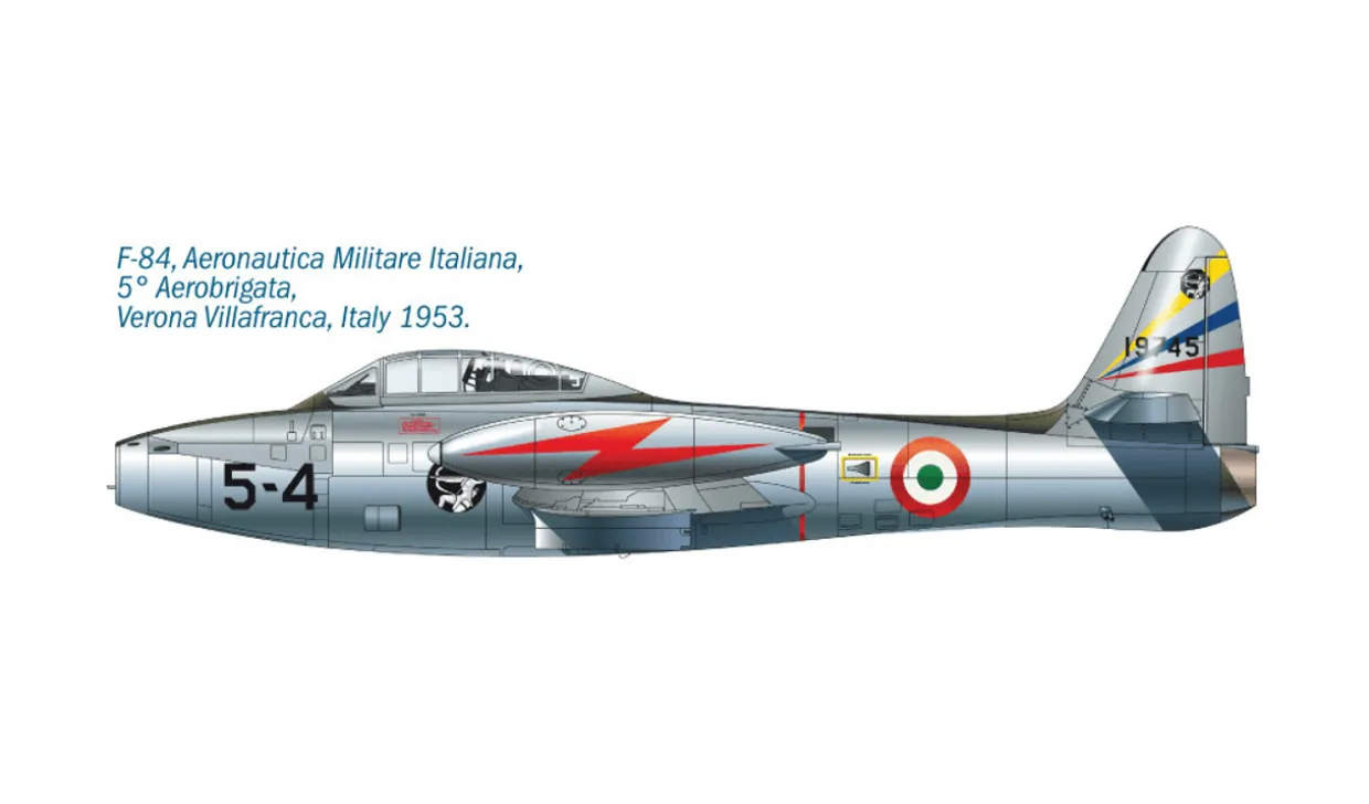 Italeri 1/72 Republic F-84E/G Thunderjet