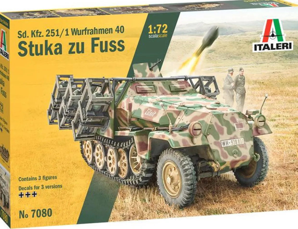 Italeri 1/72 Sd.Kfz.251/1 Stuka Zu Fuss