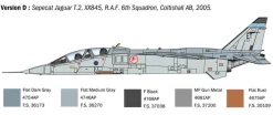 Italeri 1/72 Sepecat Jaguar T.2 Trainer Model Kit