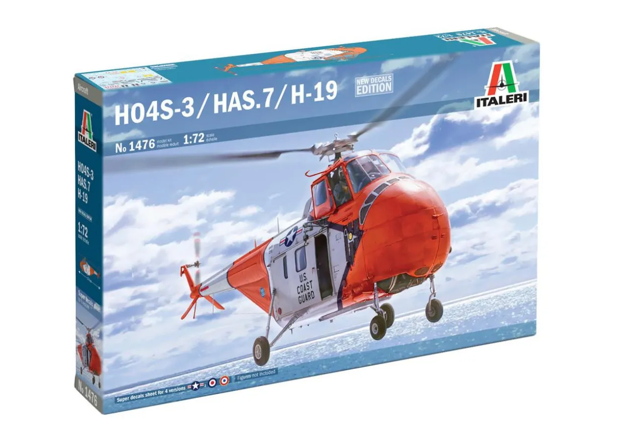 Italeri 1/72 Sikorsky HO4S-3 / HAS.7 / H-19