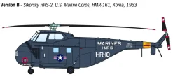 Italeri 1/72 Sikorsky HO4S-3 / HAS.7 / H-19