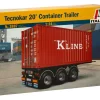 Italeri 1/24 Teknocar 20' Container Trailer