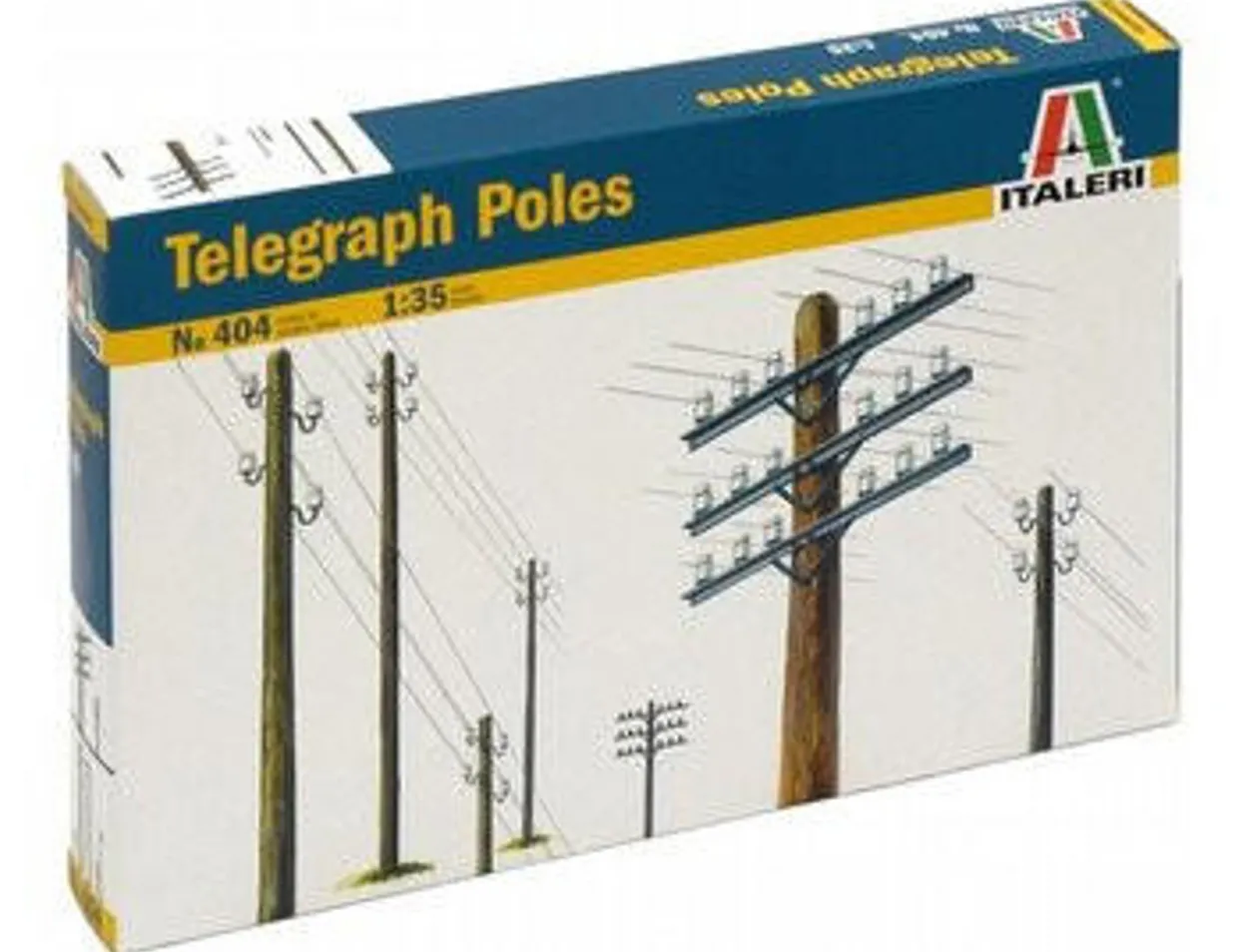 Italeri 1/35 Telegraph Poles