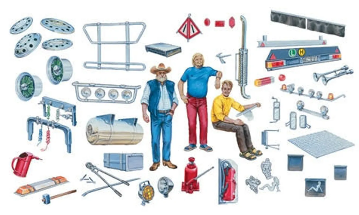 Italeri 1/24 Truck Accessories Set