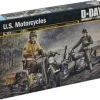 Italeri 1/35 US Motorcyles WWII D-Day