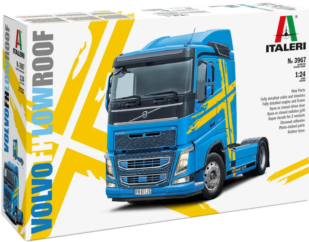 Italeri 1/24 Volvo FH Low Roof (Kit 2)