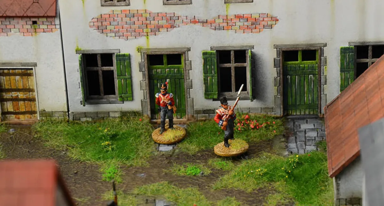 Italeri 1/72 Waterloo 1815 La Haye Sainte Battle Set