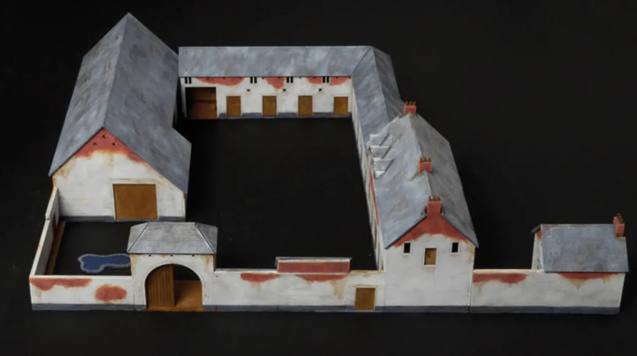 Italeri 1/72 Waterloo 1815 La Haye Sainte Battle Set