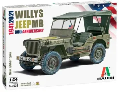 Italeri 1/24 Willys Jeep 80th Anniversary